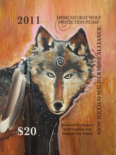 2011 Mexican Wolf Conservation Stamp